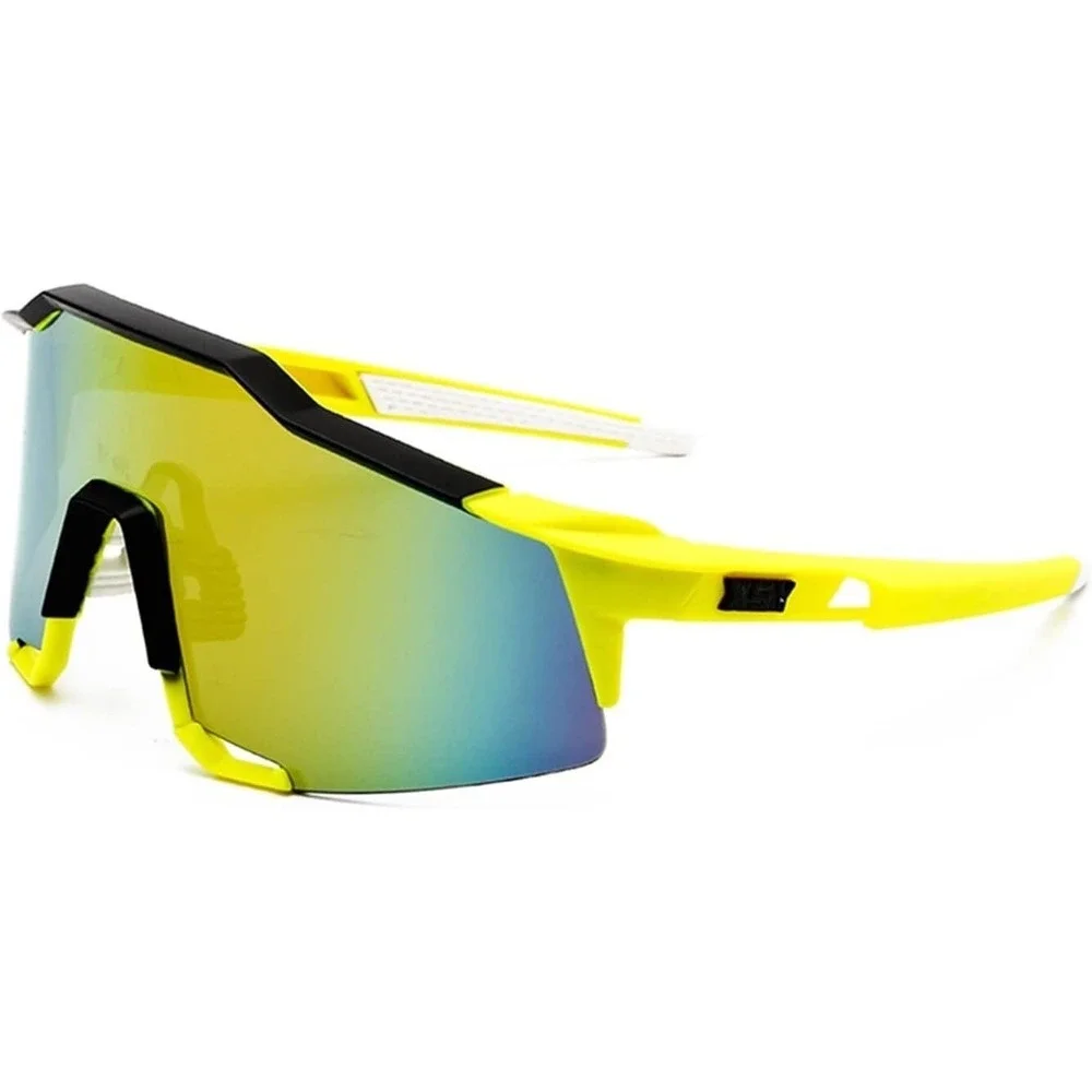 Sport Sunglasses UV400 Women Eyewear Design High Performance‎ Activities Yellow